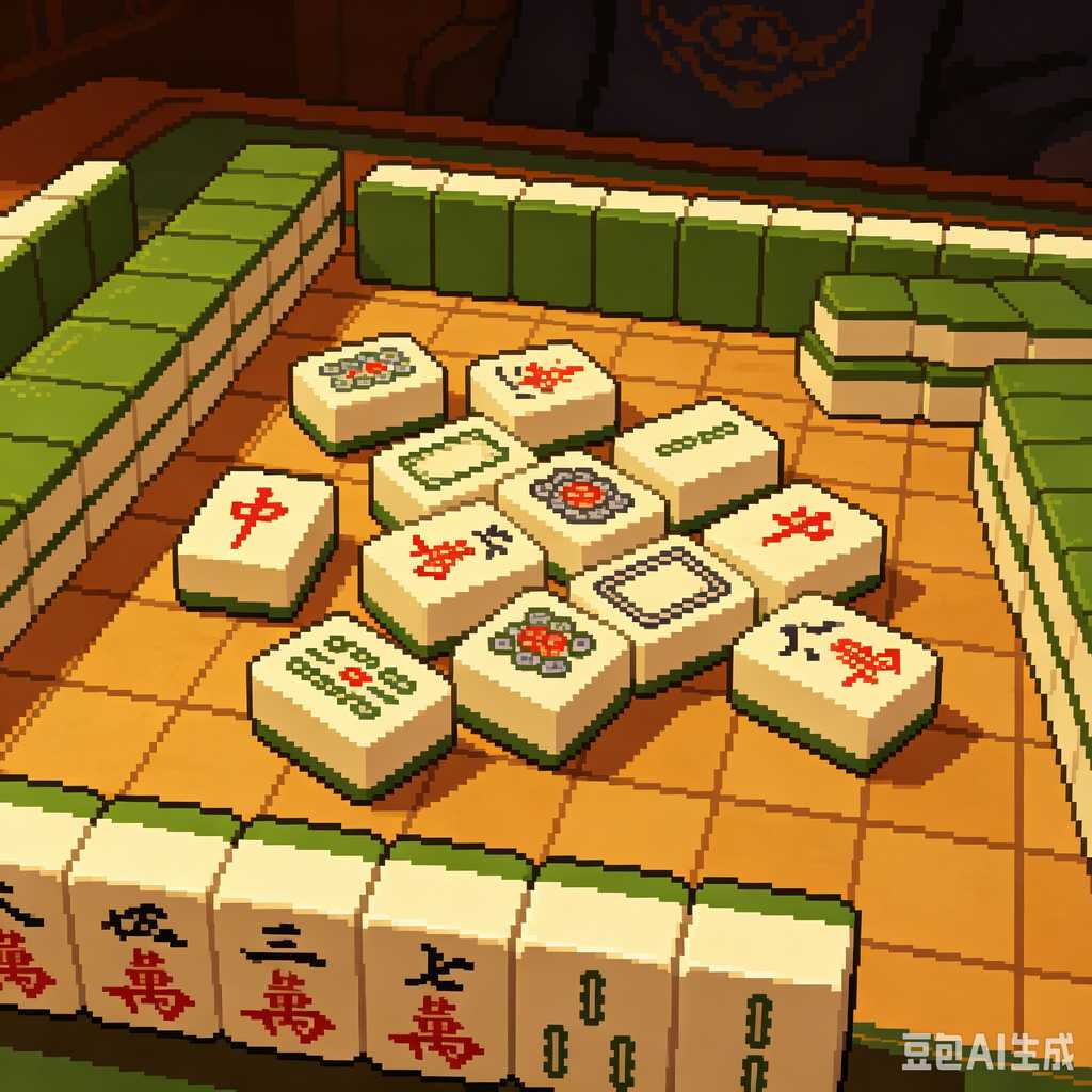 art collection mahjong set