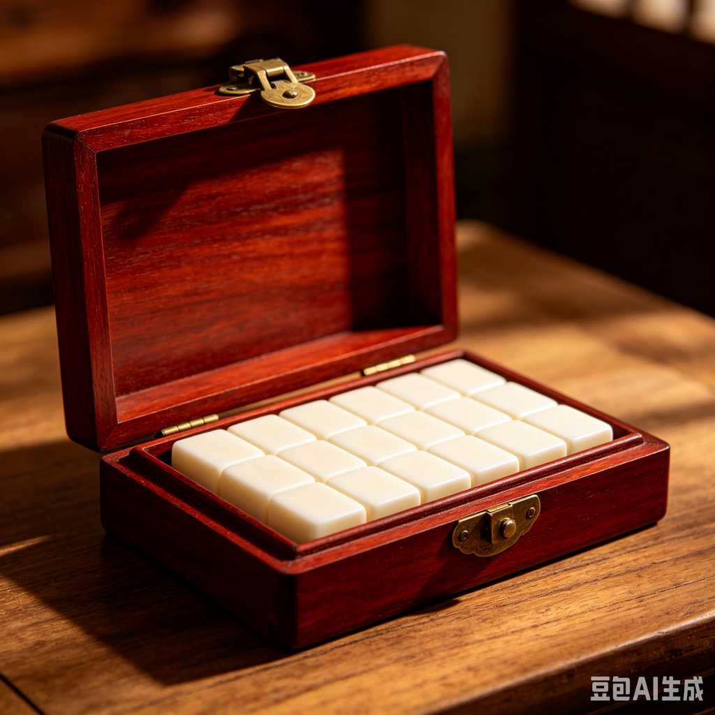 engraved name mahjong tiles